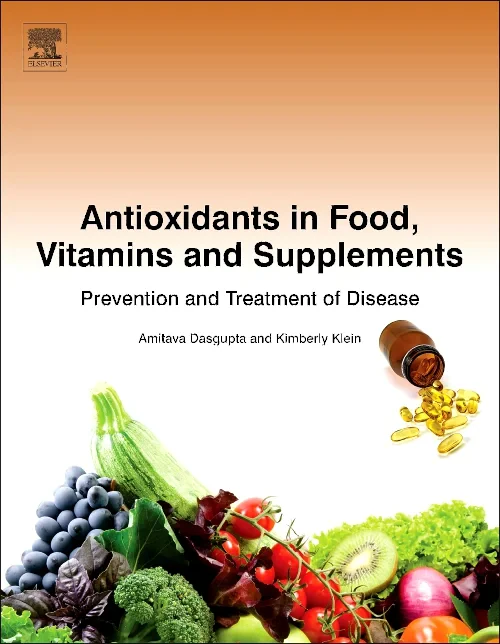 Coperta cărții "Antioxidants in Food, Vitamins and Supplements" de autor necunoscut