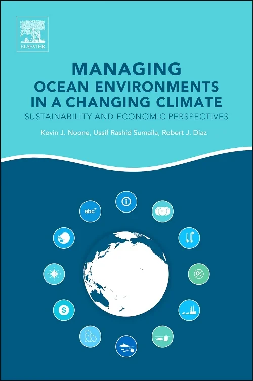 Coperta cărții "Managing Ocean Environments in a Changing Climate" de autor necunoscut
