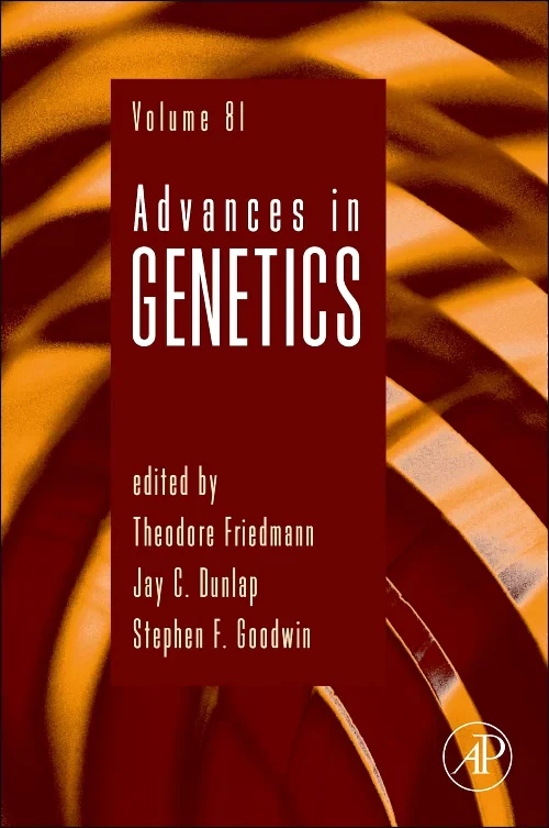 Coperta cărții "Advances in Genetics" de autor necunoscut