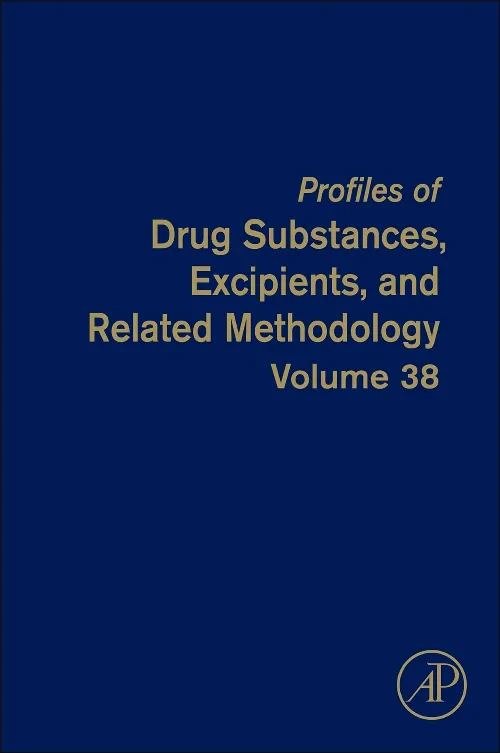 Coperta cărții "Profiles of Drug Substances, Excipients, and Related Methodology" de autor necunoscut