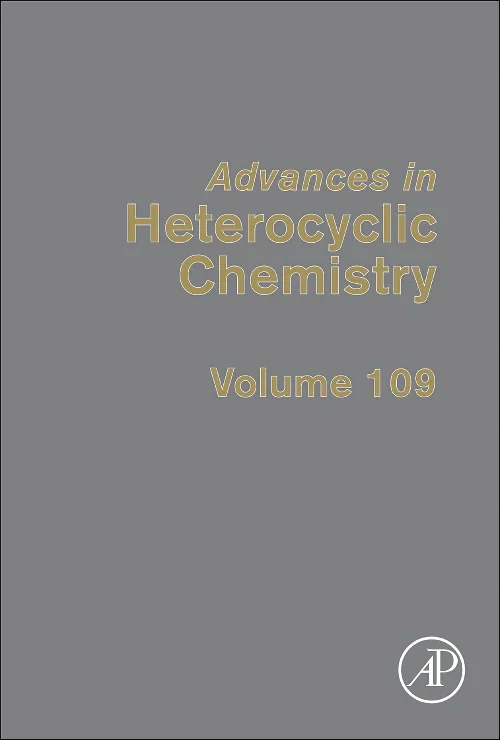 Coperta cărții "Advances in Heterocyclic Chemistry" de autor necunoscut