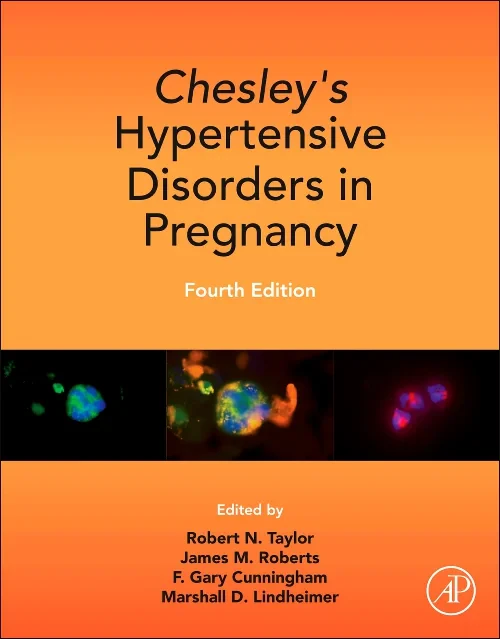 Coperta cărții "Chesley&#039;s Hypertensive Disorders in Pregnancy" de autor necunoscut