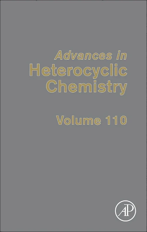 Coperta cărții "Advances in Heterocyclic Chemistry" de autor necunoscut