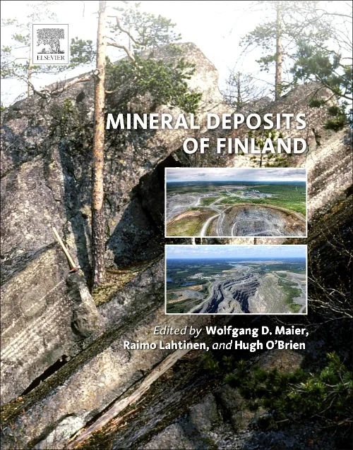 Coperta cărții "Mineral Deposits of Finland" de autor necunoscut