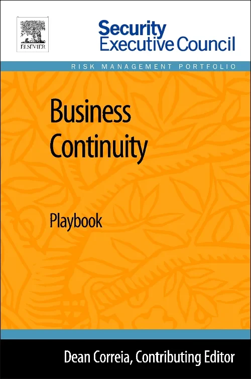 Coperta cărții "Business Continuity" de autor necunoscut