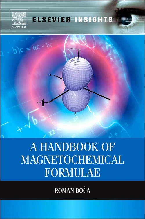 Coperta cărții "A Handbook of Magnetochemical Formulae" de autor necunoscut