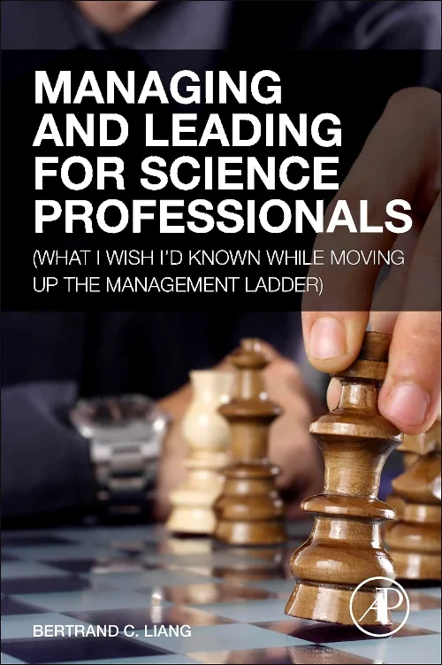 Coperta cărții "Managing and Leading for Science Professionals" de autor necunoscut