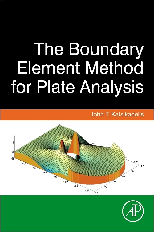 Coperta cărții "The Boundary Element Method for Plate Analysis" de autor necunoscut