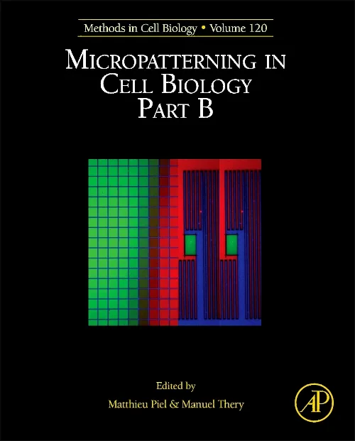 Coperta cărții "Micropatterning in Cell Biology, Part B" de autor necunoscut