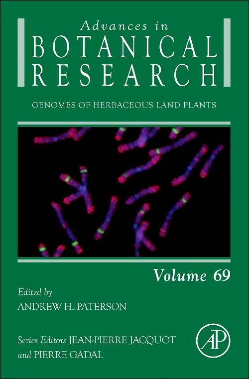 Coperta cărții "Genomes of Herbaceous Land Plants" de autor necunoscut