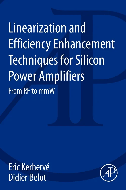 Coperta cărții "Linearization and Efficiency Enhancement Techniques for Silicon Power Amplifiers" de autor necunoscut