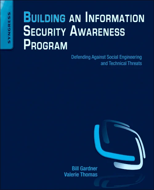 Coperta cărții "Building an Information Security Awareness Program" de autor necunoscut
