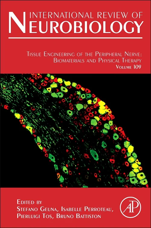 Coperta cărții "Tissue Engineering of the Peripheral Nerve: Biomaterials and Physical Therapy" de autor necunoscut
