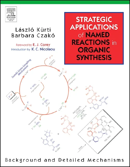 Coperta cărții "Strategic Applications of Named Reactions in Organic Synthesis" de autor necunoscut