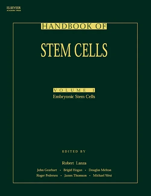 Coperta cărții "Handbook of Stem Cells, Two-Volume Set" de autor necunoscut