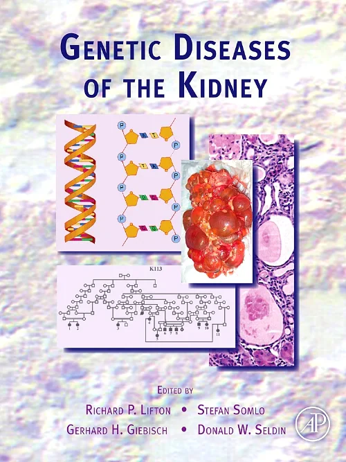 Coperta cărții "Genetic Diseases of the Kidney" de autor necunoscut