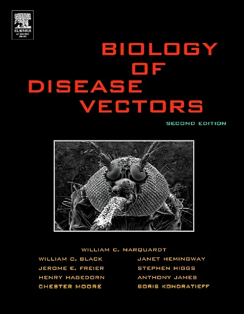 Coperta cărții "Biology of Disease Vectors" de autor necunoscut