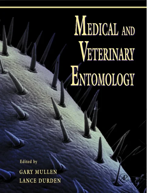 Coperta cărții "Medical and Veterinary Entomology" de autor necunoscut