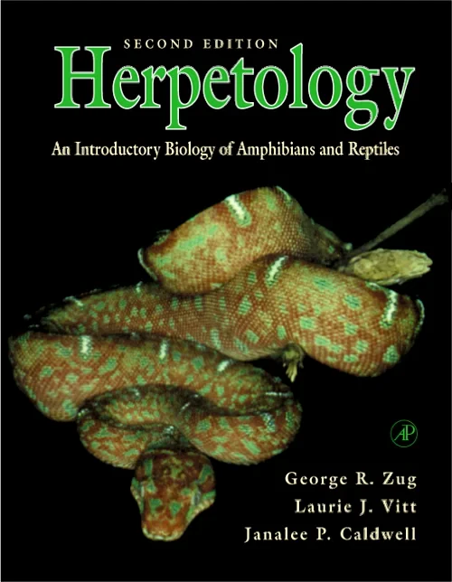 Coperta cărții "Herpetology" de autor necunoscut