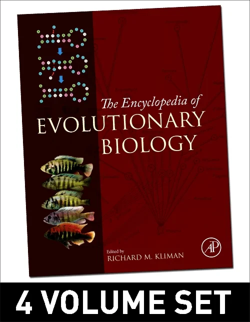 Coperta cărții "Encyclopedia of Evolutionary Biology" de autor necunoscut