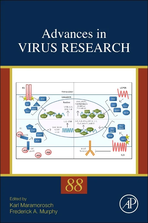 Coperta cărții "Advances in Virus Research" de autor necunoscut