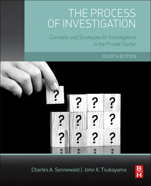 Coperta cărții "The Process of Investigation" de autor necunoscut