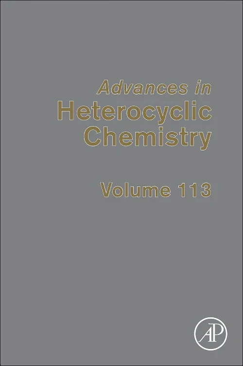 Coperta cărții "Advances in Heterocyclic Chemistry" de autor necunoscut