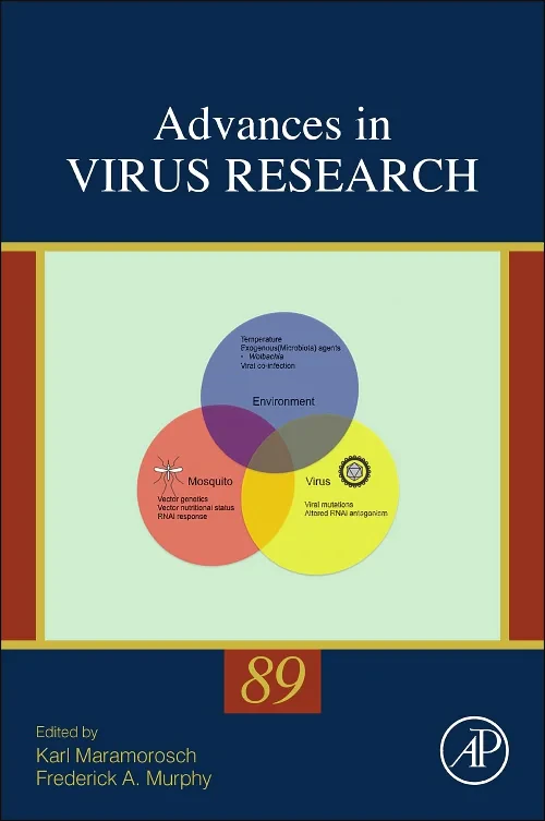 Coperta cărții "Advances in Virus Research" de autor necunoscut