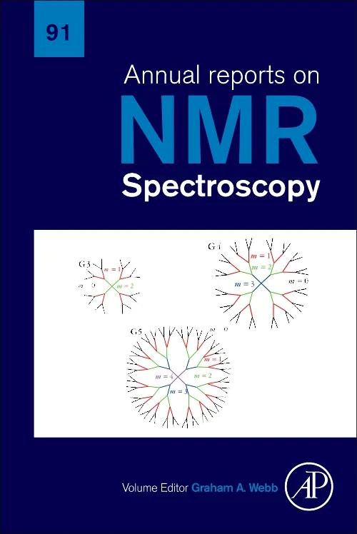Coperta cărții "Annual Reports on NMR Spectroscopy" de autor necunoscut