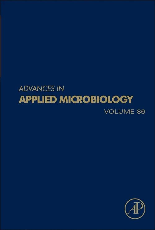 Coperta cărții "Advances in Applied Microbiology" de autor necunoscut