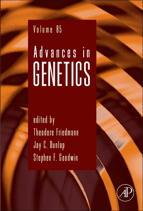 Coperta cărții "Advances in Genetics" de autor necunoscut
