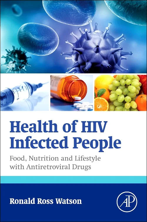 Coperta cărții "Health of HIV Infected People" de autor necunoscut