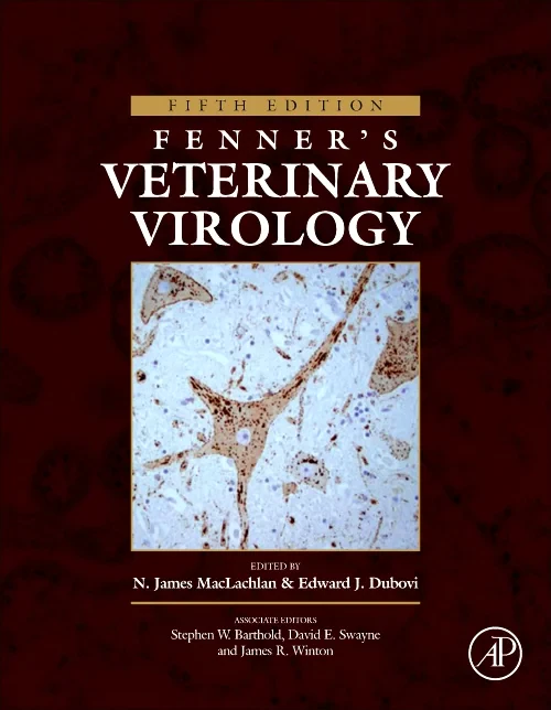 Coperta cărții "Fenner&#039;s Veterinary Virology" de autor necunoscut