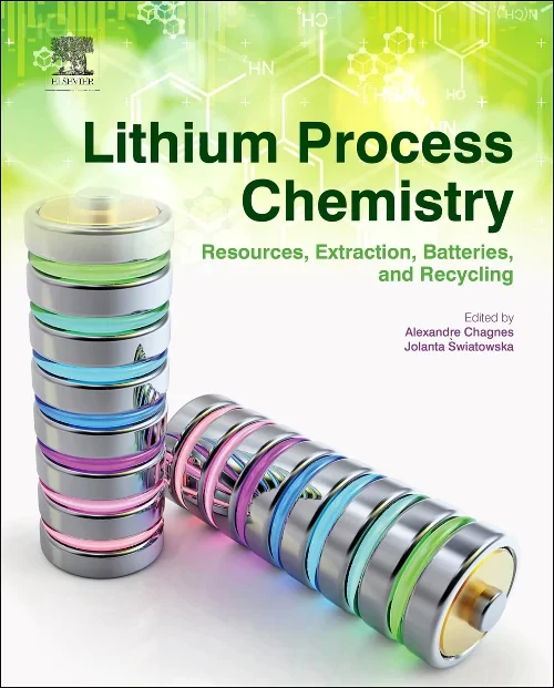 Coperta cărții "Lithium Process Chemistry" de autor necunoscut