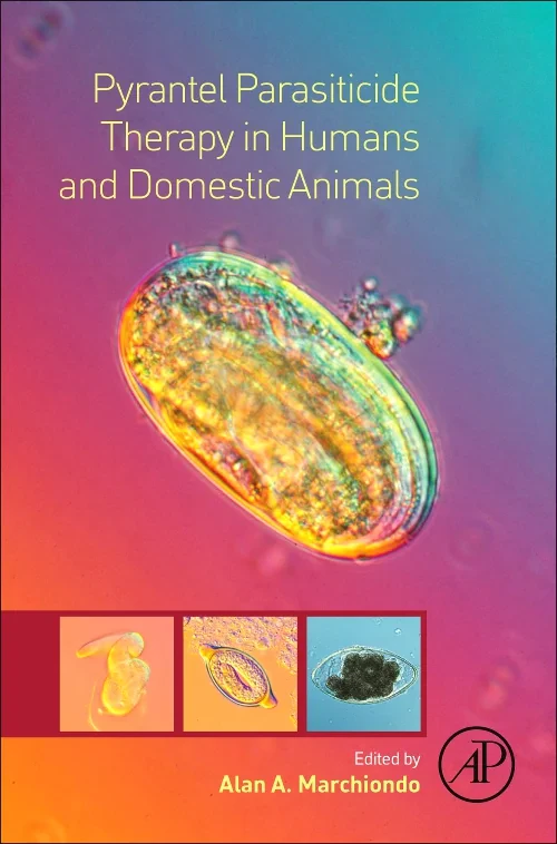 Coperta cărții "Pyrantel Parasiticide Therapy in Humans and Domestic Animals" de autor necunoscut