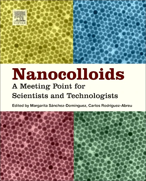 Coperta cărții "Nanocolloids" de autor necunoscut