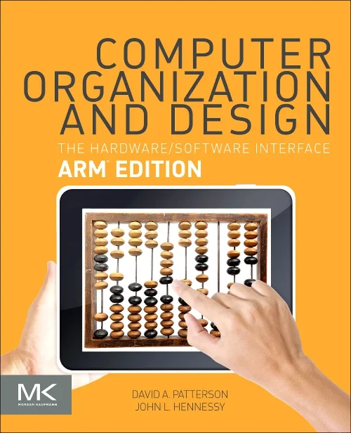 Coperta cărții "Computer Organization and Design ARM Edition" de autor necunoscut