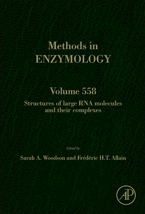 Coperta cărții "Structures of Large RNA Molecules and Their Complexes" de autor necunoscut