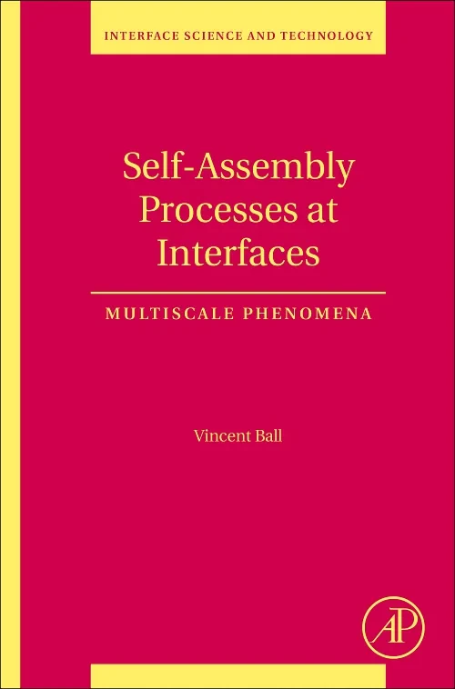 Coperta cărții "Self-Assembly Processes at Interfaces" de autor necunoscut