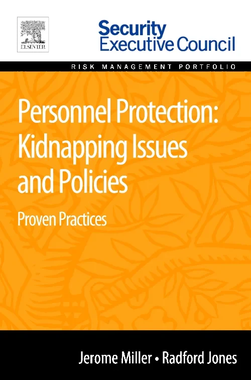 Coperta cărții "Personnel Protection: Kidnapping Issues and Policies" de autor necunoscut