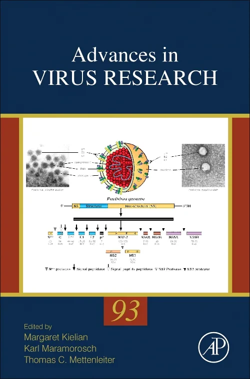 Coperta cărții "Advances in Virus Research" de autor necunoscut