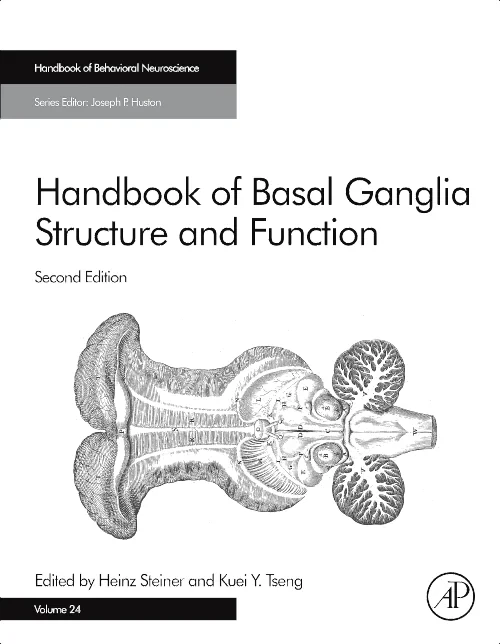 Coperta cărții "Handbook of Basal Ganglia Structure and Function" de autor necunoscut