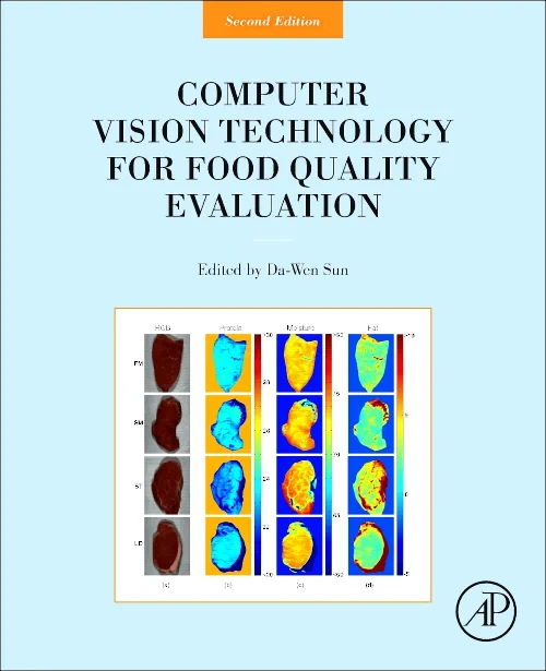 Coperta cărții "Computer Vision Technology for Food Quality Evaluation" de autor necunoscut
