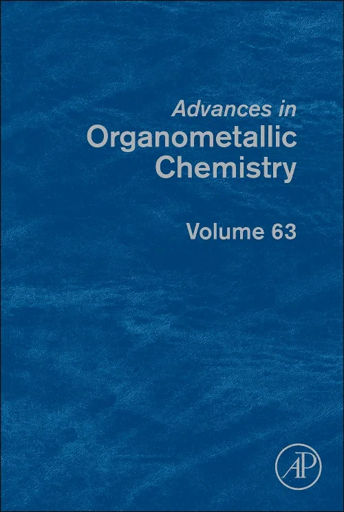 Coperta cărții "Advances in Organometallic Chemistry" de autor necunoscut