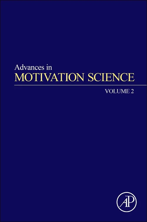 Coperta cărții "Advances in Motivation Science" de autor necunoscut