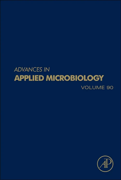 Coperta cărții "Advances in Applied Microbiology" de autor necunoscut