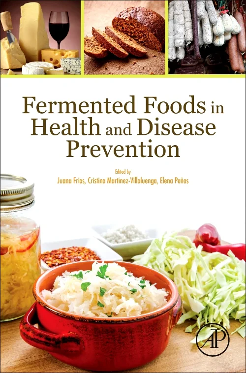 Coperta cărții "Fermented Foods in Health and Disease Prevention" de autor necunoscut