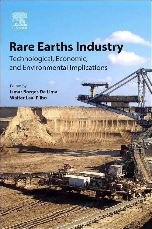 Coperta cărții "Rare Earths Industry" de autor necunoscut