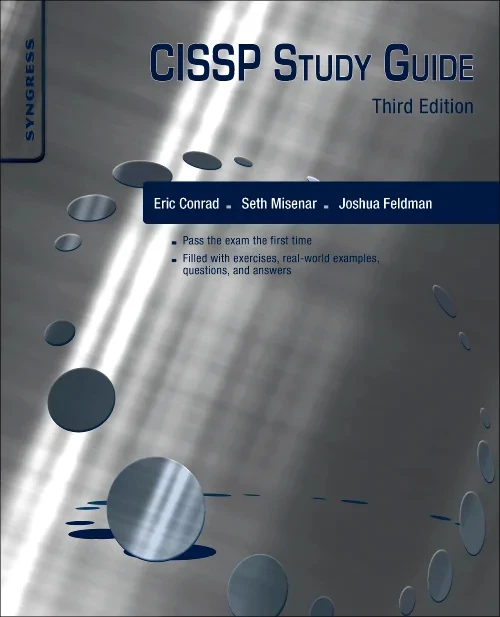 Coperta cărții "CISSP Study Guide" de autor necunoscut