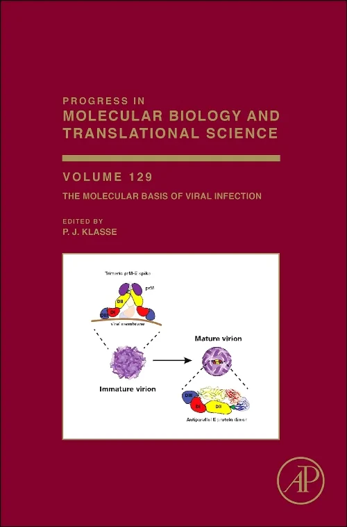 Coperta cărții "The Molecular Basis of Viral Infection" de autor necunoscut